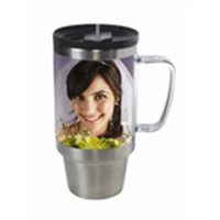 Picture of 16 oz Stainless Steel Travel Mug